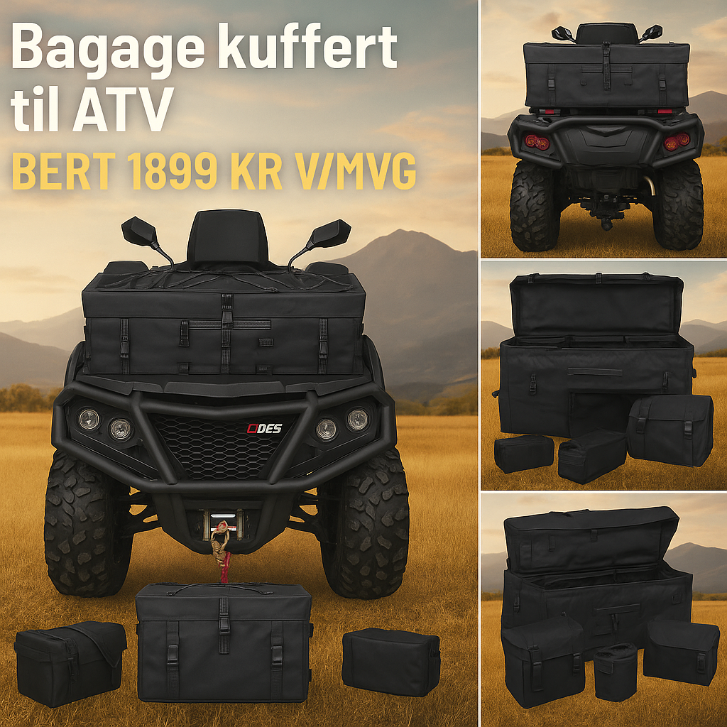 Bagagukuffert til atv