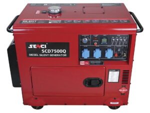 Senci dieselgeneratorur SC7500Q, 5,2 kW, 1-fasa